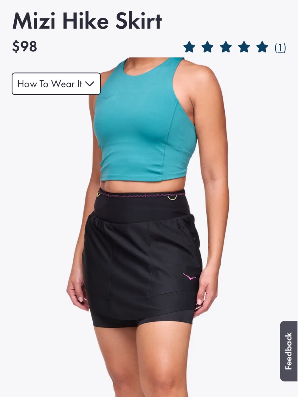 HOKA Mizi Hike Skort - Picture 4 of 4